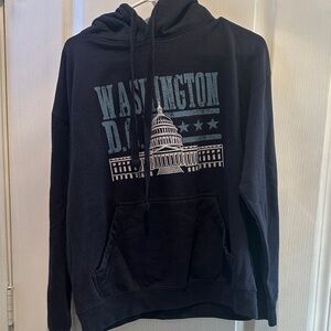 Washington D.C. Black Hoodie